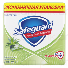 Օճառ Safeguard Aloe 3*90գ