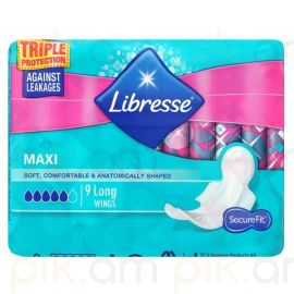 Կանացի միջադիր Libresse Maxi Long Soft 9 հատ