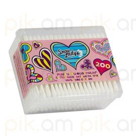 Բամբակյա փայտիկներ Snow Lady