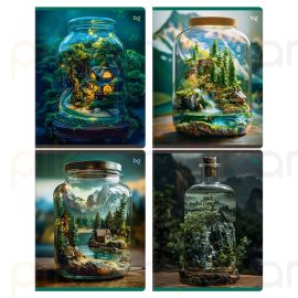 
Տետր BG "Флорариум" А5 48 թերթ
