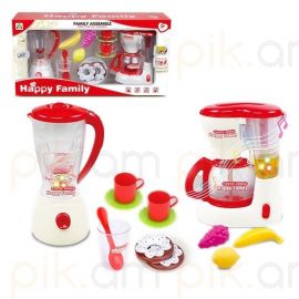Խաղալիք էլեկտրական բլենդեր + սրճեփ Happy Family LS8230