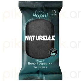Խոնավ Անձեռոցիկ Naturelle Black 10 հատ