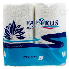 Թղթյա սրբիչ Papyrus 3 շերտ 2 հատ