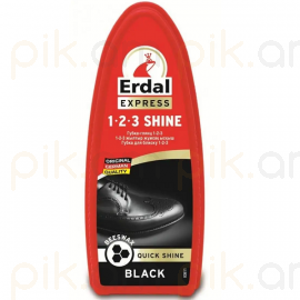 Կոշիկի փայլեցնող միջոց Erdal sponge 1-2-3 սև