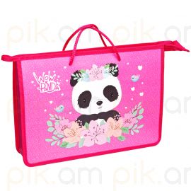 Թղթապանակ բռնակներով ArtSpace "Wow Panda" А4