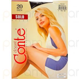 Զուգագուլպա Conte Solo 20 Den 2S Mocca