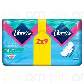 Կանացի Միջադիր Libresse Classic Protection Long 18 հատ