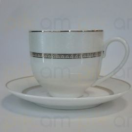 Բաժակ թեյի Dianna արծաթագույն