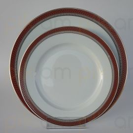 Ափսե Sava կարմիր 6 մեծ 6 փոքր