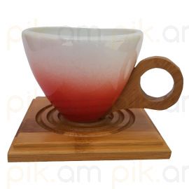 Բաժակ լուծվող սուրճի կարմիր XZ-387