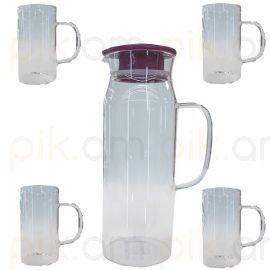 Ապակե բաժակների հավաքածու XZ-368