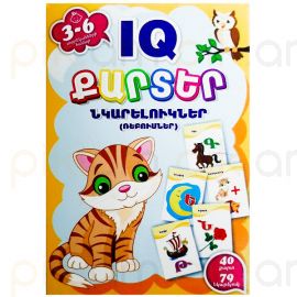Քարտեր IQ Նկարելուկներ 3-6 տ.