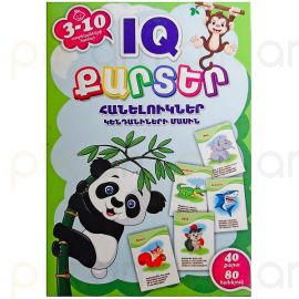 Քարտեր IQ Հանելուկներ 3-10 տ.