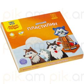 Ծեփոն Мульти-Пульти "Енот на Аляске" 12 գույն