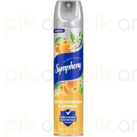 Օդափոխիչ Symphony Նարնջի ծաղիկներ և ծիրան 300մլ.