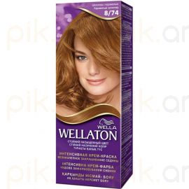 Մազի ներկ «Wellaton» №8\74 Шоколад с карамелью