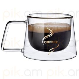 Թերմոբաժակ ապակյա բռնակով 210մլ XZ-3515