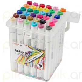 Նկարչական մարկերների հավաքածու Zuixua 36 գույն