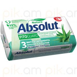 Օճառ Absolut "Алоэ" հակաբակտերիալ 90գր․