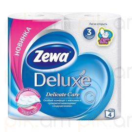 Զուգարանի թուղթ Zewa Deluxe
