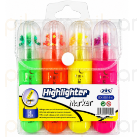 Մարկեր ընդգծող Highlighter 4 գույն XZ-5513