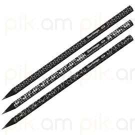 Մատիտ Berlingo "Doubleblack" HB  սև