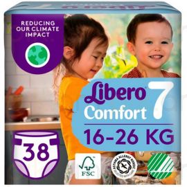 Մանկական տակդիր Libero Comfort N7 (16-26կգ), 38 հատ