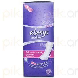 Ամենօրյա միջադիրներ Always Dailies Long Plus 24 հատ