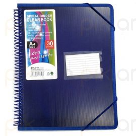 Թղթապանակ զսպանակով  A4 30 թափանցիկ ֆայլերով