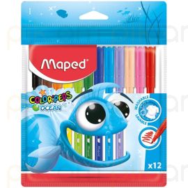 Ֆլոմաստեր Maped 845720 Color Pep's Ocean 12գույն