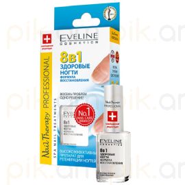 
Բուժիչ լաք եղունգի Eveline Nail Therapy Здоровые ногти 8в1 12մլ
