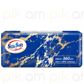 Անձեռոցիկ Silk Soft 360 հատ 2 շերտ