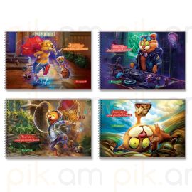 Նկարչական ալբոմ BG զսպանակով A4 32թերթ