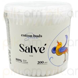 Բամբակյա փայտիկներ Salve 200 հատ