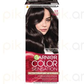 Մազի ներկ «Garnier» №3,11 Пепельный черный