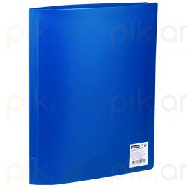 Թղթապանակ ֆայլերով OfficeSpace կապույտ 20 ֆայլ կապույտ