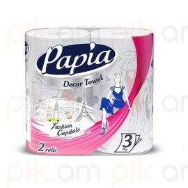 Թղթյա սրբիչ Papia Decor