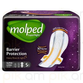 Կանացի Միջադիր Molped Supernight Super Long 5 հատ