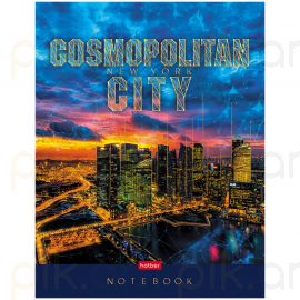Նոթատետր Hatber "Cosmopolitan city" А5 80 թերթ