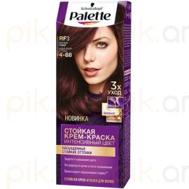 Մազի ներկ «Schwarzkopf Palette» №RF3 Красный гранат