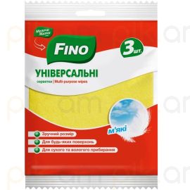 Անձեռոցիկներ վիսկոզային Fino 3հատ