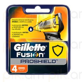 Սափրիչի փոխարինվող սայրեր Gillette Fusion ProShield 4 հատ