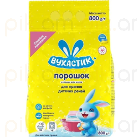 
Լվացքի փոշի մանկական Вухастик 800գ
