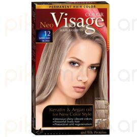 Մազի ներկ «Visage» №12 Темный пепельно-русый
