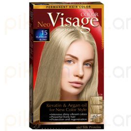 Մազի ներկ «Visage» №15 Платиново-русый