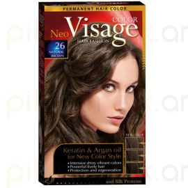 Մազի ներկ «Visage» №26 Натурально-коричневый