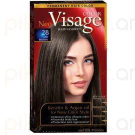 Մազի ներկ «Visage» №28 Пепельно-коричневый