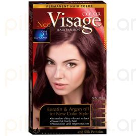 Մազի ներկ «Visage» №31 Махагон