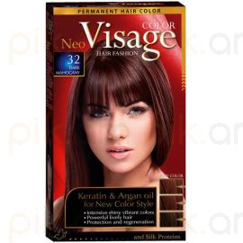 Մազի ներկ «Visage» №32 Темный махагон