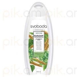 Բալզամ Свобода 430 մլ Экстракт мелиссы, крапивы, протеин пшеницы յուղոտ մազերի համար